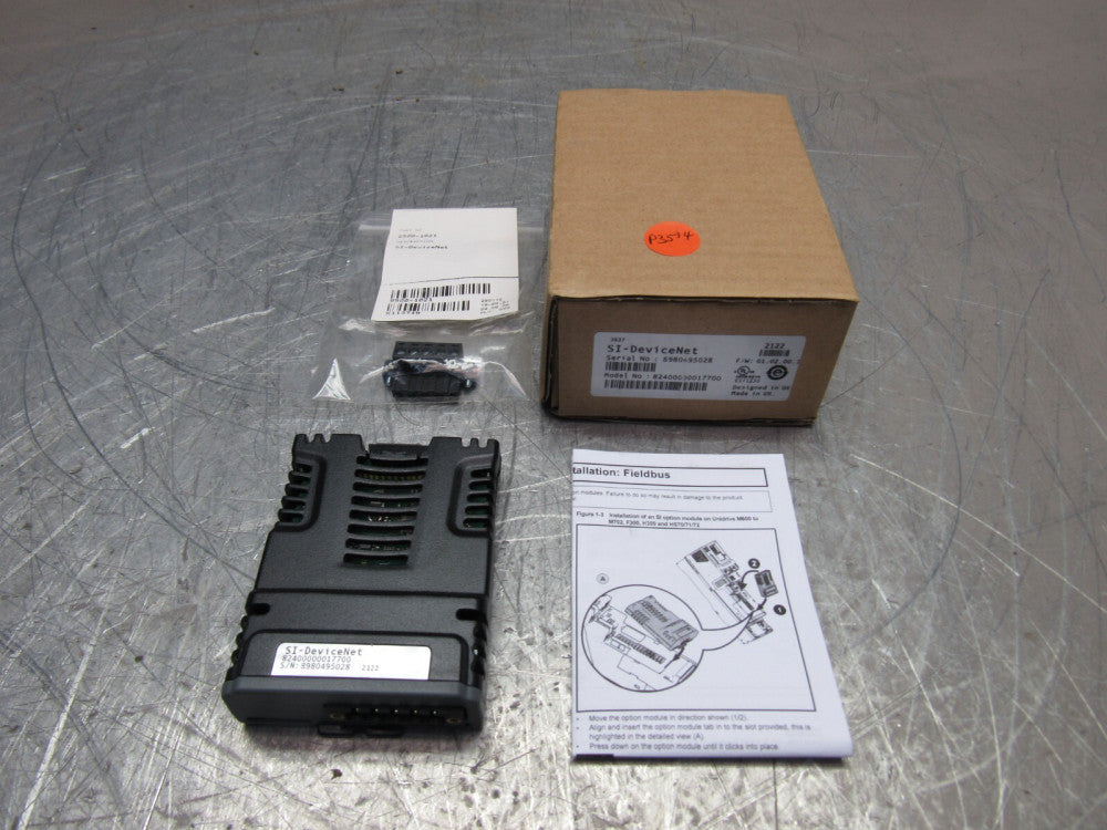 NEW! CONTROL TECHNIQUES/ Nidec SI-DeviceNet, 82400000017700 , NIB! MAKE OFFER!