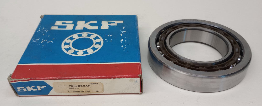 SKF 7214 BEGAP Angular Contact Ball Bearing 70mm ID X 125mm OD X 24mm W