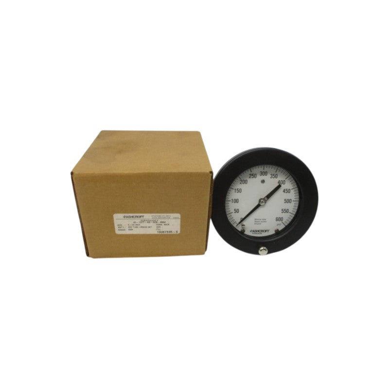 ASHCROFT 45-1377-AS-02B-600# 0-600PSI 4-1/2" NSMP