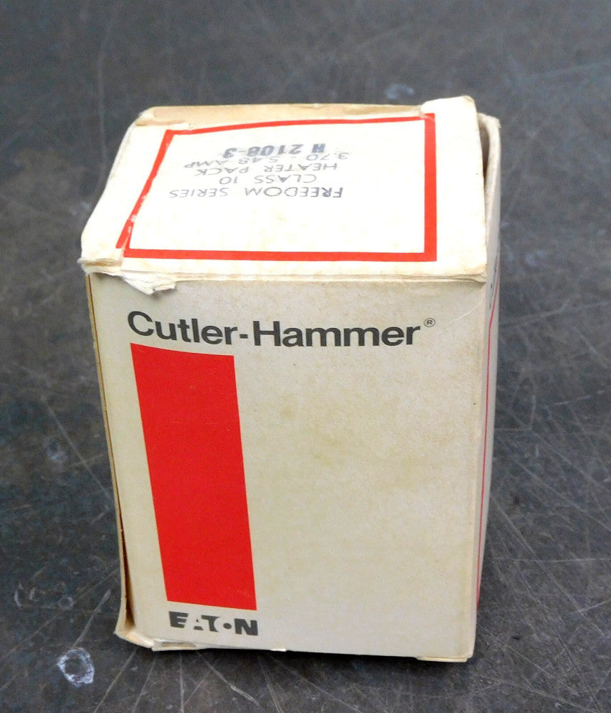 Cutler-Hammer Freedom Series H2108B-3 Heater Pack Class 10 3.7-5.48 A  Lot of 3
