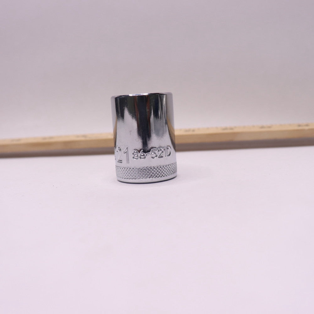 Dewalt Shallow Socket 6Pt 21mm x 1/2" 86-449D