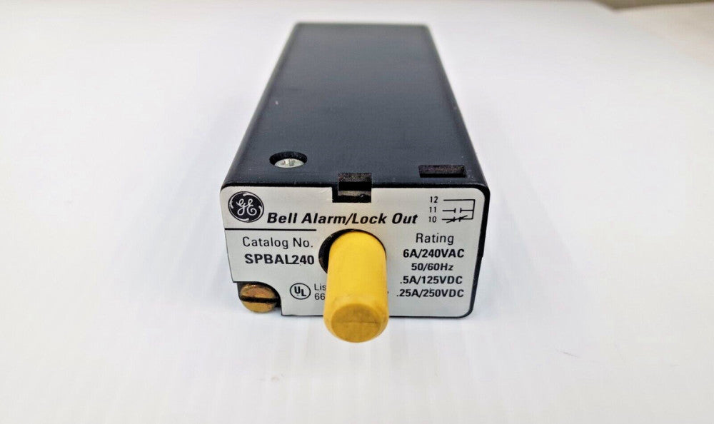 GE 6A/240 VAC BELL ALARM / LOCK OUT MODULE SPBAL240