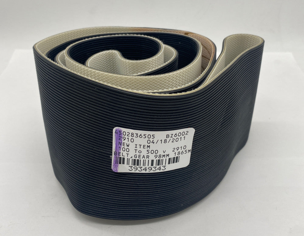 Unbranded 100/500 Conveyor Flat Belt 98mm Width 1865mm Long 