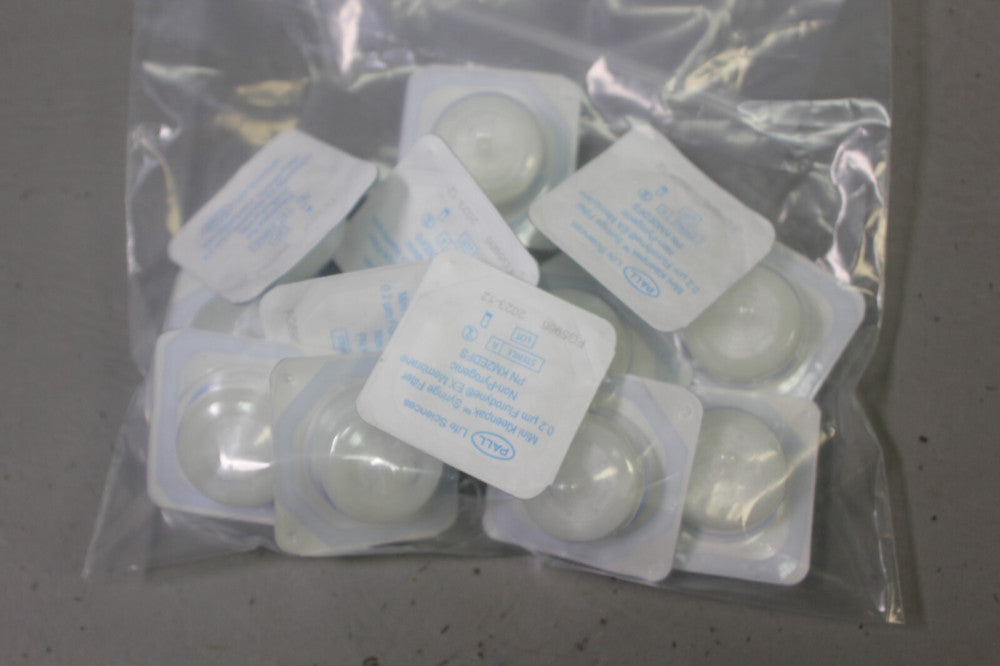 PALL MINI KLEENPAK SYRINGE FILTER 0.2 UM FLURODYNE EX MEMBRANE KM2EDFS 13 QTY