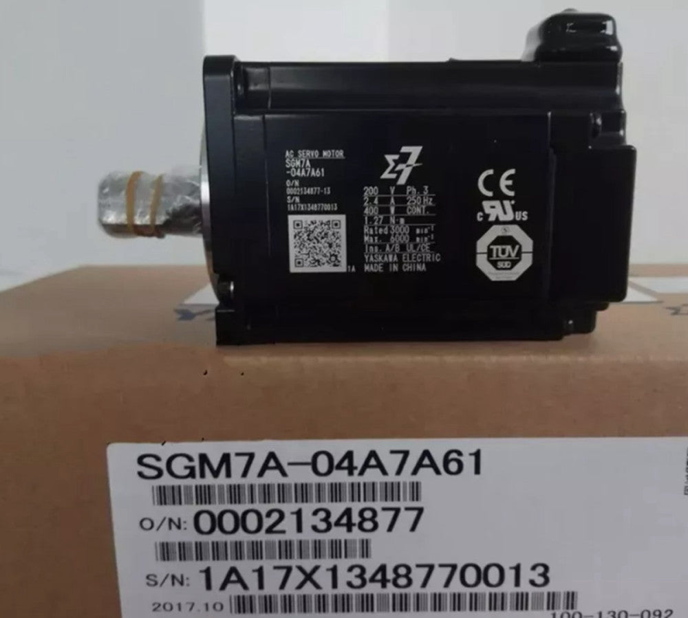 One Brand New YASKAWA SGM7A-04A7A61 AC SERVO MOTOR SGM7A04A7A61