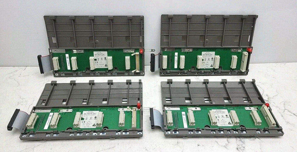 4 Pack Schneider Electric AS-HDTA-201 Secondary Plc Subrack 5 Slots