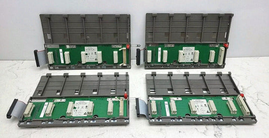 4 Pack Schneider Electric AS-HDTA-201 Secondary Plc Subrack 5 Slots