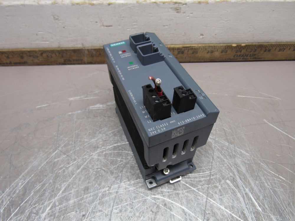 SIEMENS SCALANCE S612 6GK5612-0BA10-2AA3 SIMATIC NET SECURITY MODULE XLNT !!