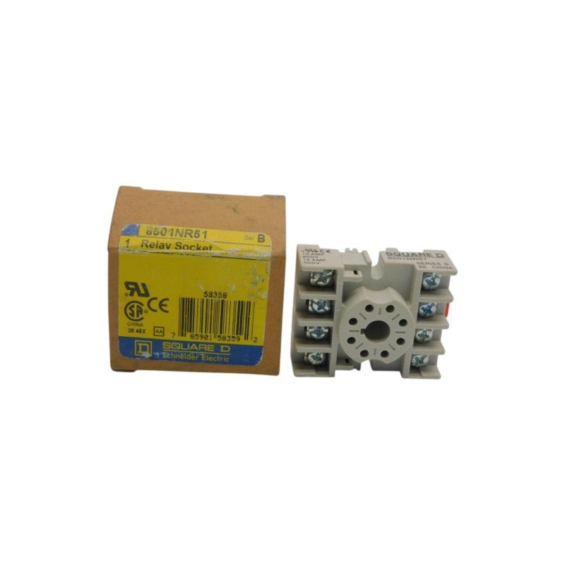 SQUARE D 8501NR51 SER. B 600V 15A NSMP