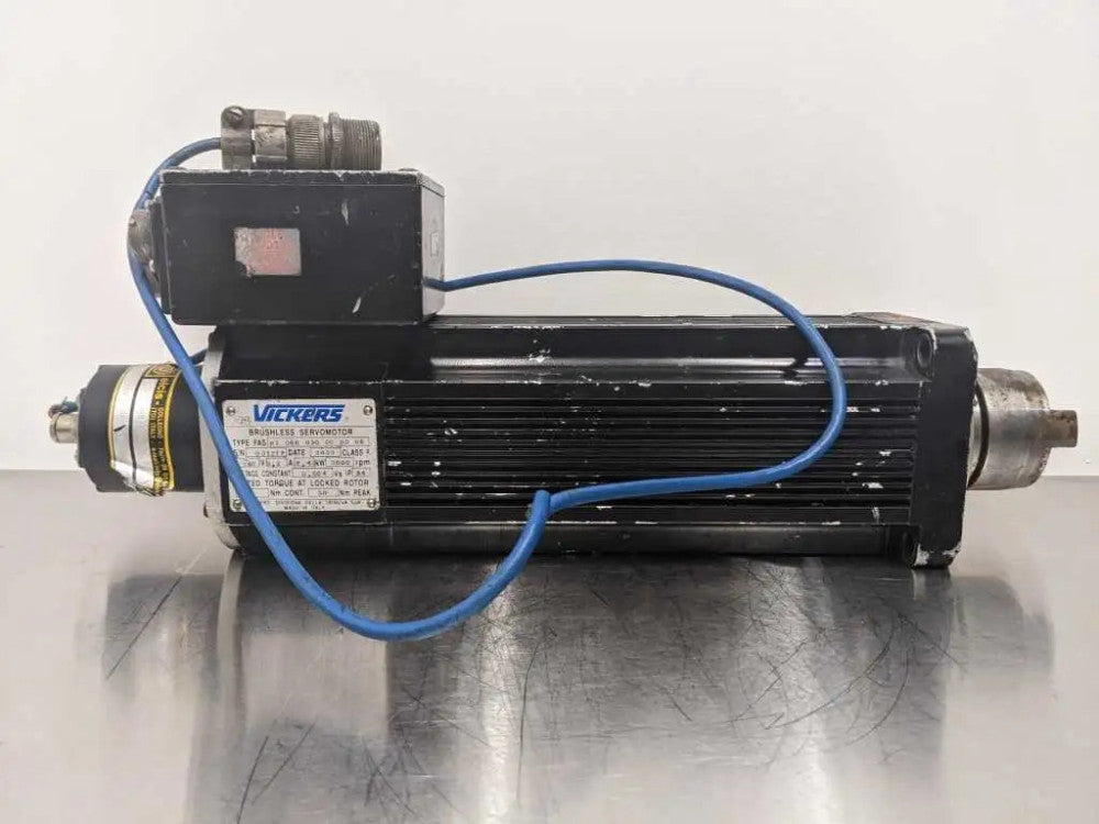 Vickers K1-080-00-00-G6 Brushless Servomotor 3000 RPM elcis Encoder X73H-1000