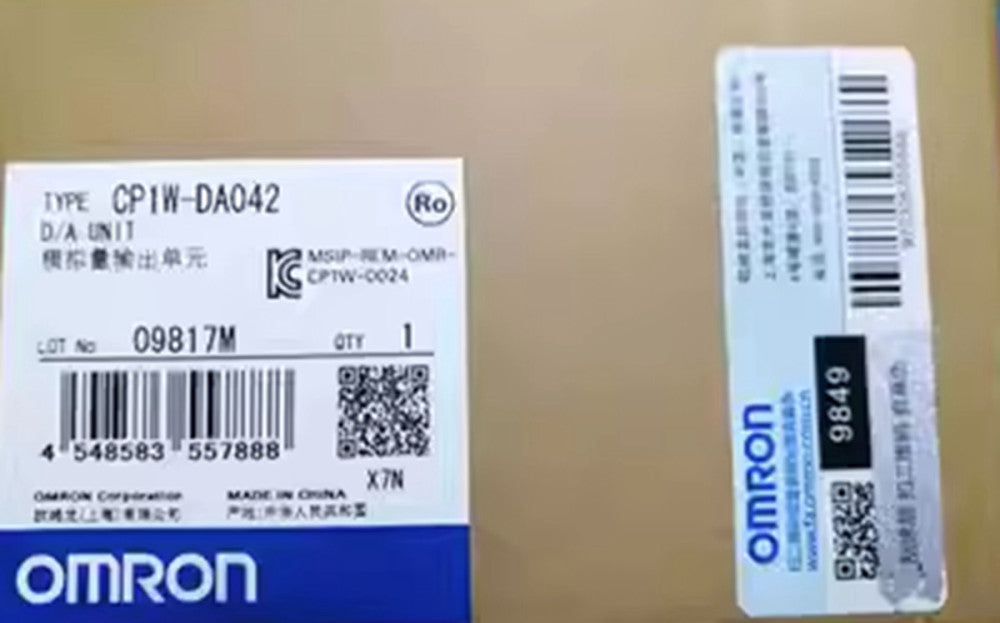 One Brand New Omron CP1W-DA042 PLC Module