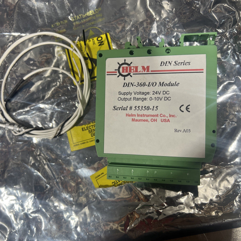 HELM DIN-360-I/O Resolver Interface Nos Surplus