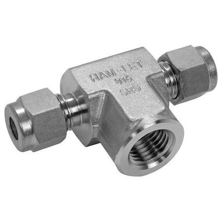 Ham-Let 772Lf  Ss 1/4 X 1/4 1/4" Compression X Fpt Ss Female Branch Tee