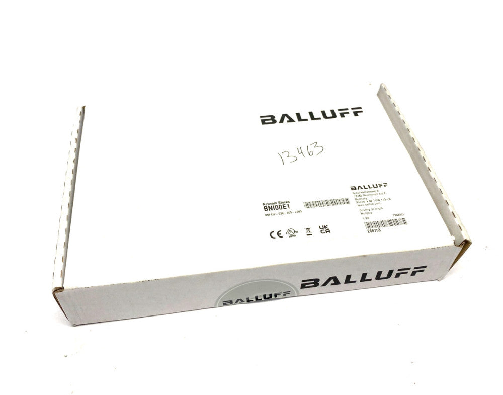 Balluff BNI EIP-538-005-Z063 Silver Line Network Block Module BNI00E1