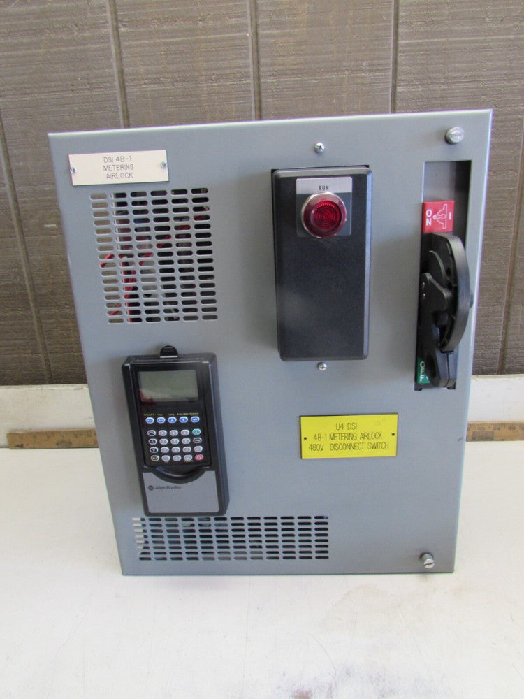 ALLEN BRADLEY 19" MCC BUCKET 2162, PowerFlex 70 VFD, 1 hp /3ph/480V, MAKE OFFER!