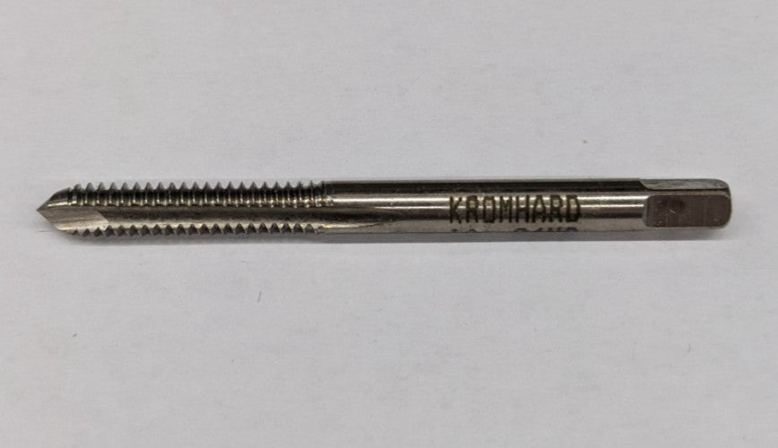Kromhard 10-24 NC Spiral Point Bottoming Tap GH7 2 Flutes HSS UK - Bottom