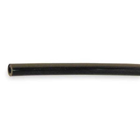 Zoro Select N38-Ablk Tubing,9/32" Idx3/8" Od,100 Ft,Black