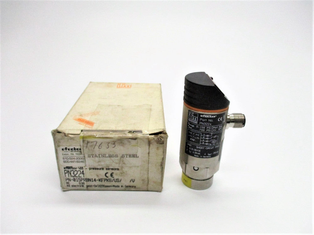 IFM EFECTOR PN3224 150PSI NSMP