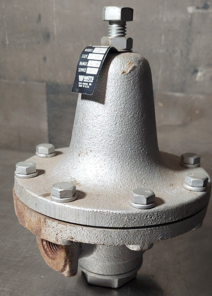 Watts 152A Steam Pressure Regulator Model M3 Size 1/2 Range 10-50