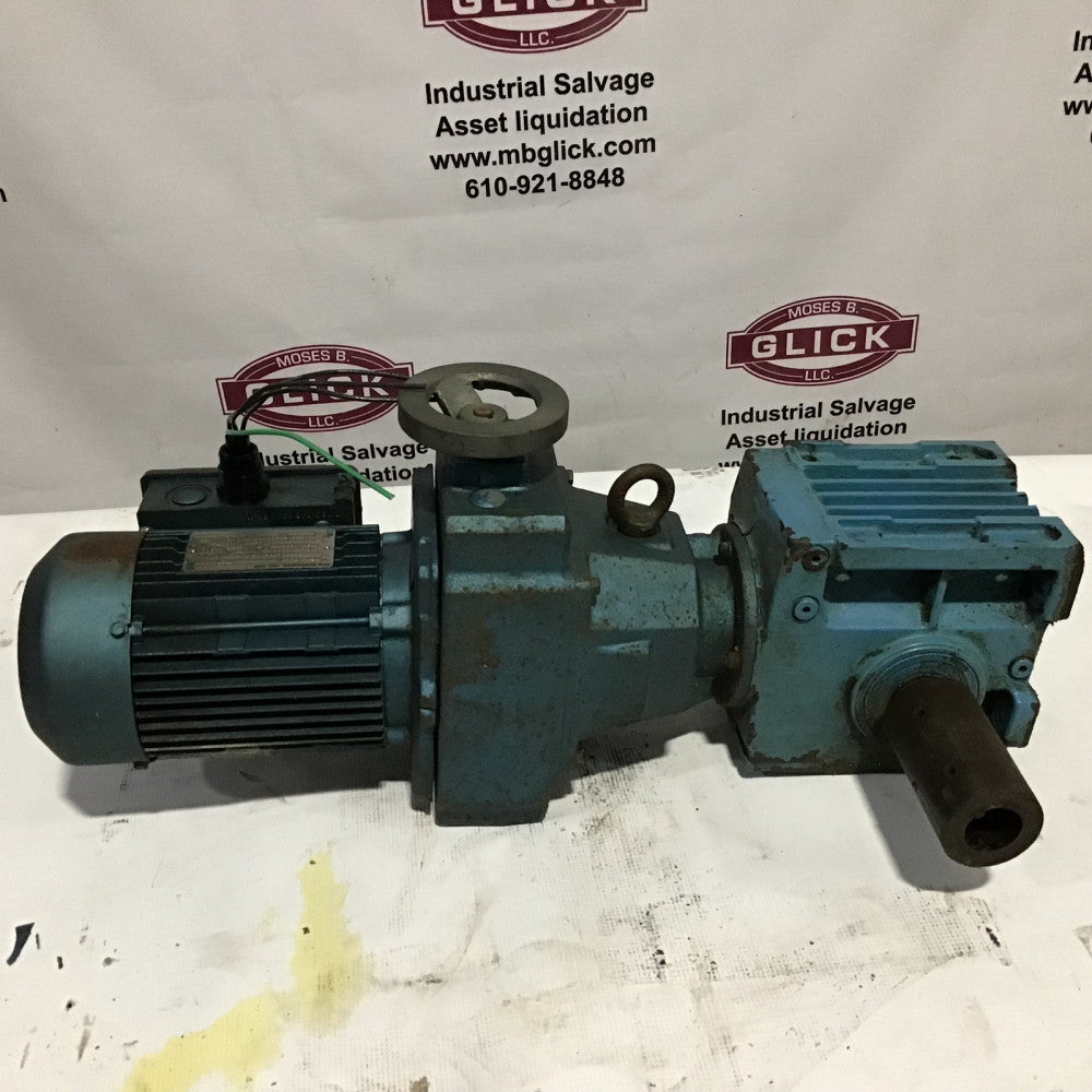 Sew-Eurodrive S50DT80K4 Gear Reducer Ratio: 102:1 1500 lb-in