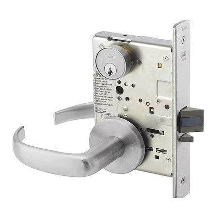Assa Abloy Accentra 8808Fl Pbr 626 Rh Lc Mortise Lockset,Mechanical,Classroom