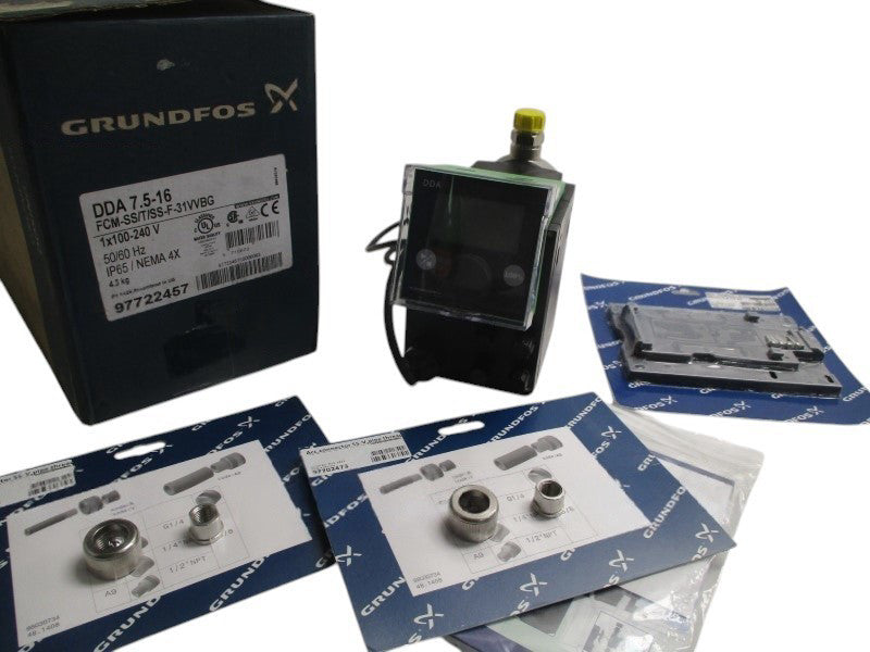 GRUNDFOS FCM-SS/T/SS-F-31VVBG DDA7.5-16 DIGITAL DOSING PUMP  NSMP