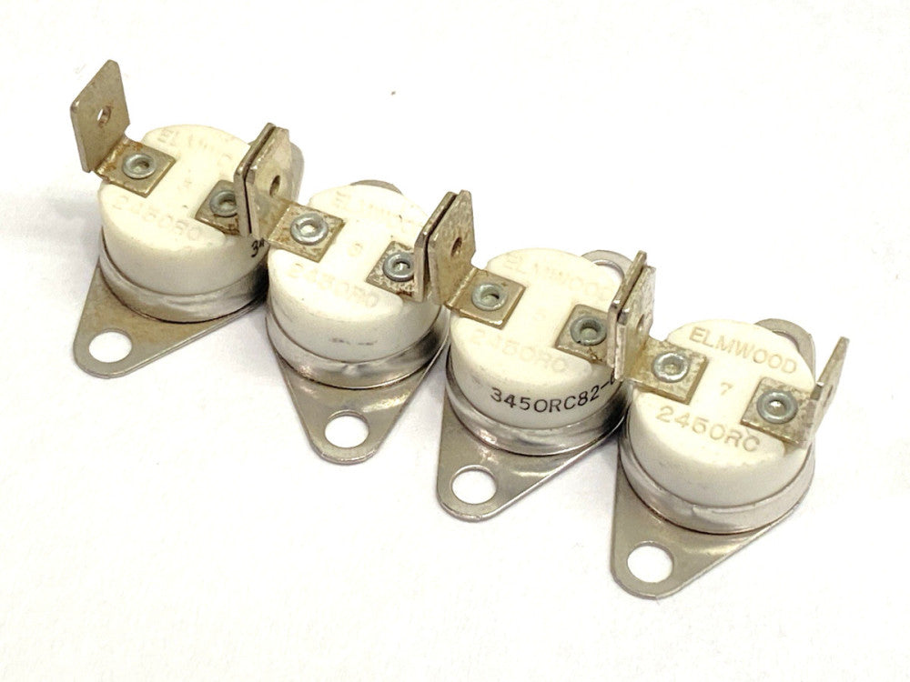Elmwood 2450RC Ceramic Thermostat Automatic Reset LOT OF 4