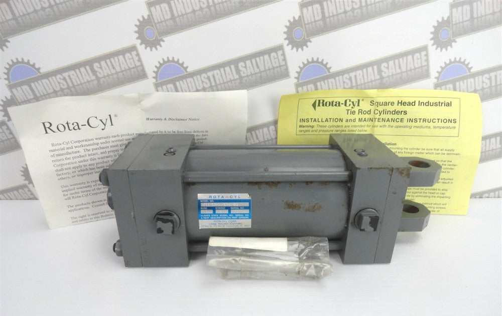 ROTA-CYL - Linear Actuator BJ11-32P24-1040-03, 3 1/4" Bore, 4" Stroke (NEW)