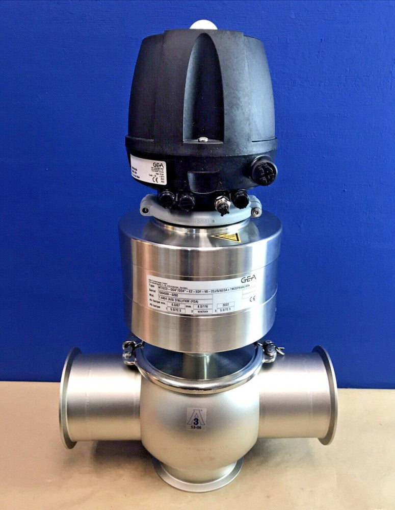 GEA NT/ECO-OD4"/OD4"-EZ-EDF-V0-22J/S/50/3A+TM20P8AAU/69K Shut-Off Valve