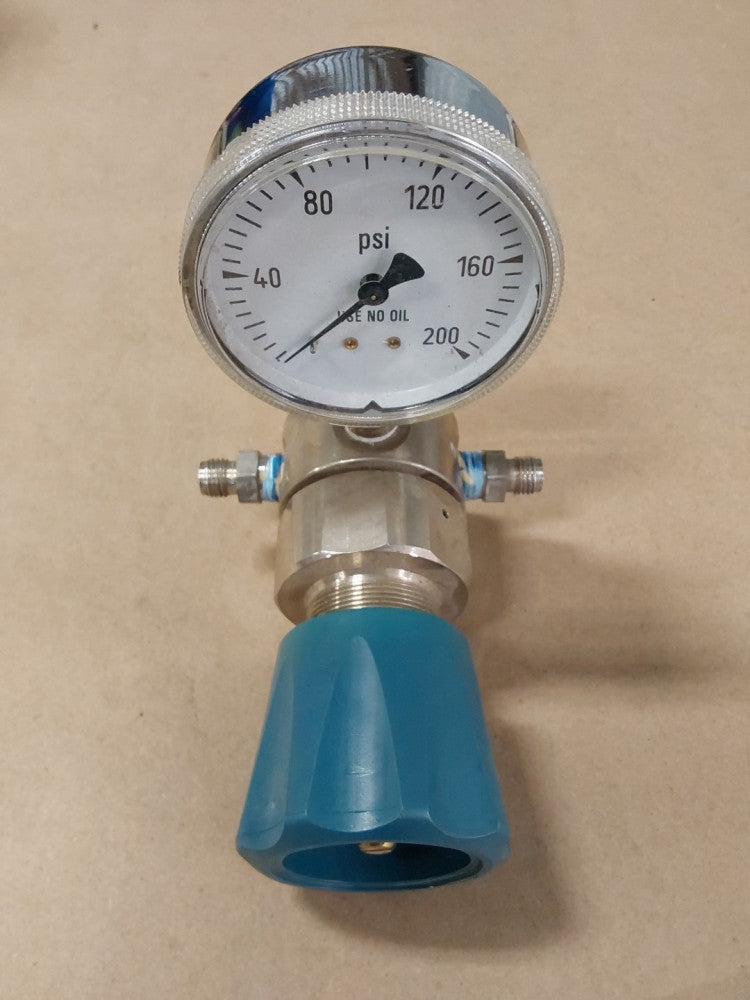 Air Gas Y11-241D Gas Regulator Max Inlet 1200PSI, Guage 0-200PSI