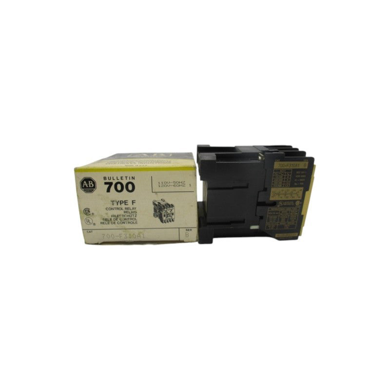 ALLEN BRADLEY 700-F310A1 SER. B 110/120V (BK/YL) NSMP