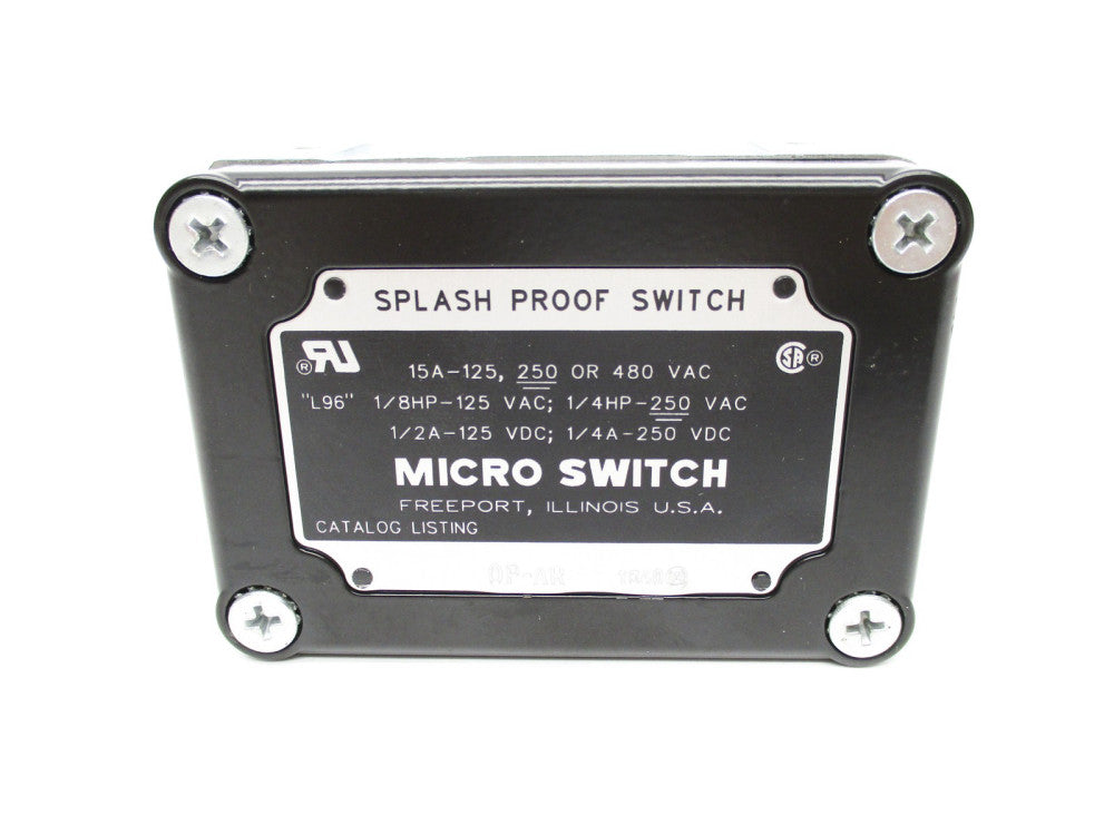 MICRO SWITCH OP-AR 480VAC 15A NSNP