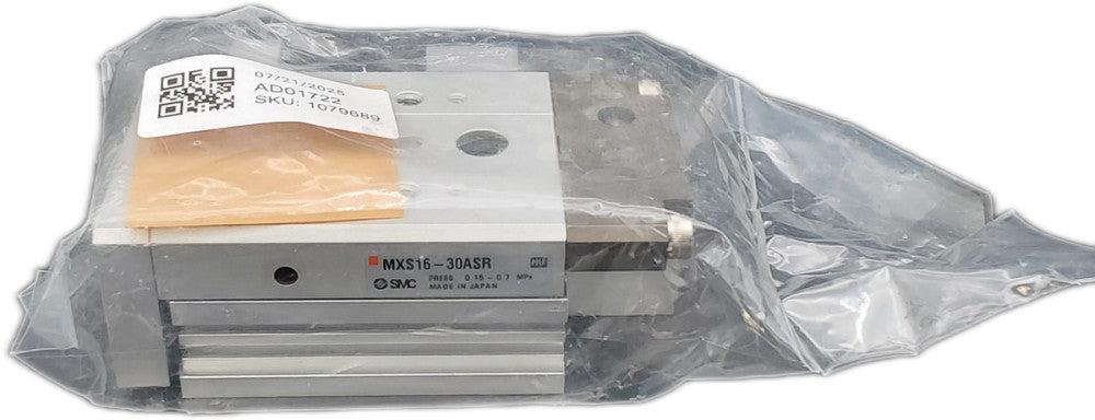 SMC MXS16-30ASR Slide Cylinder Compressed Air New/Sealed