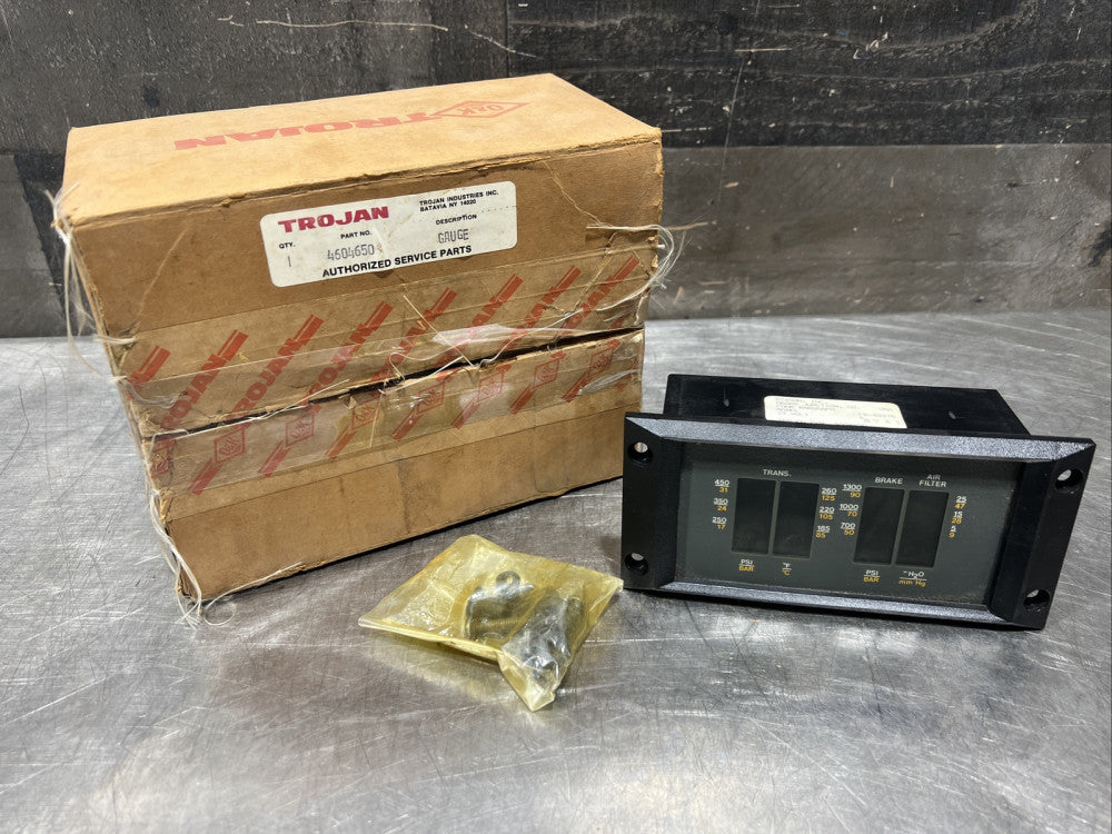 Nos Surplus Dixson Inc Four Bargraph Model FB-48378 24V Trojan PN 4604650