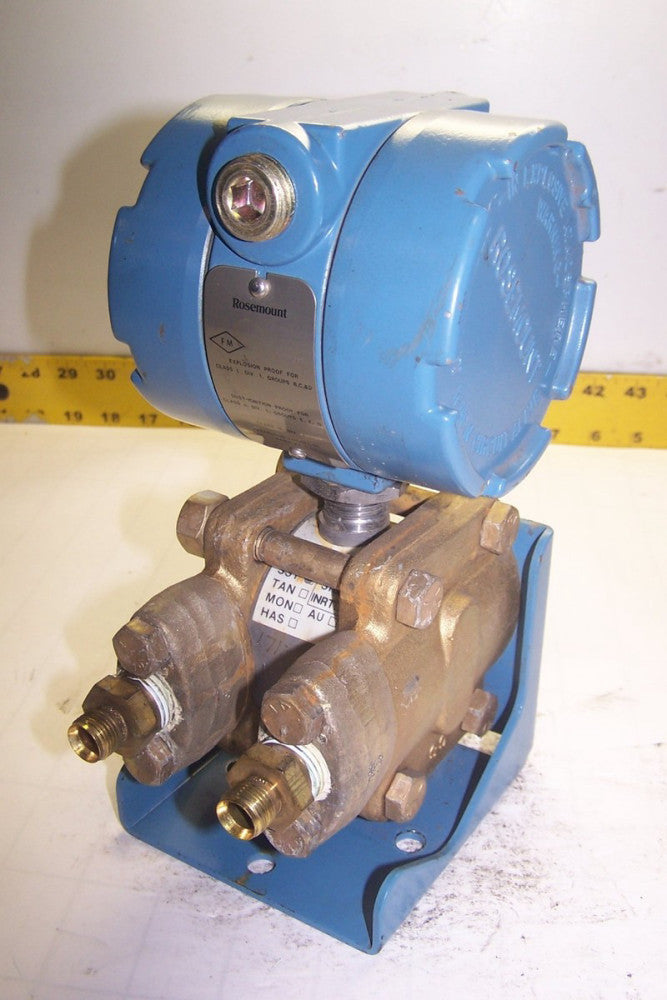 ROSEMOUNT ALPHALINE 45 VDC 1000 PSI PRESSURE TRANSMITTER  1151DR2F12B2
