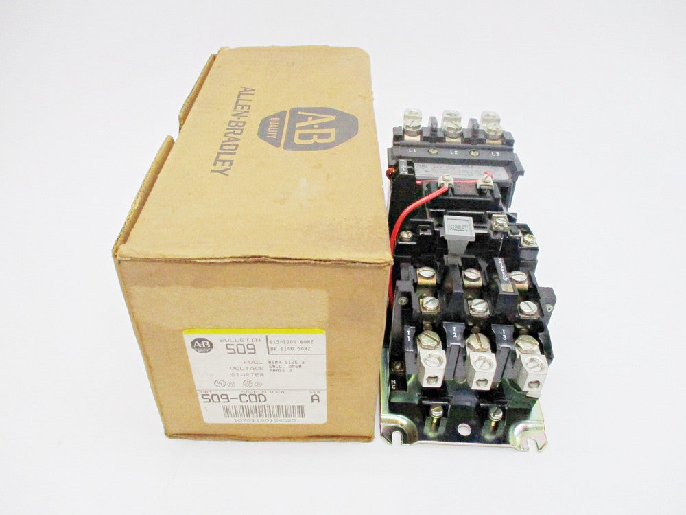 ALLEN BRADLEY 509-COD SER. A 110/115-120VAC 45A (BR/YL) NSMP