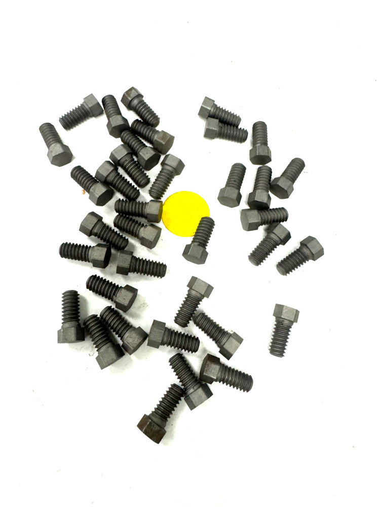 HEX HEAD CAP BOLT THREAD DIAMETER: 0.241" LENGTH: 0.687" LOT OF 36