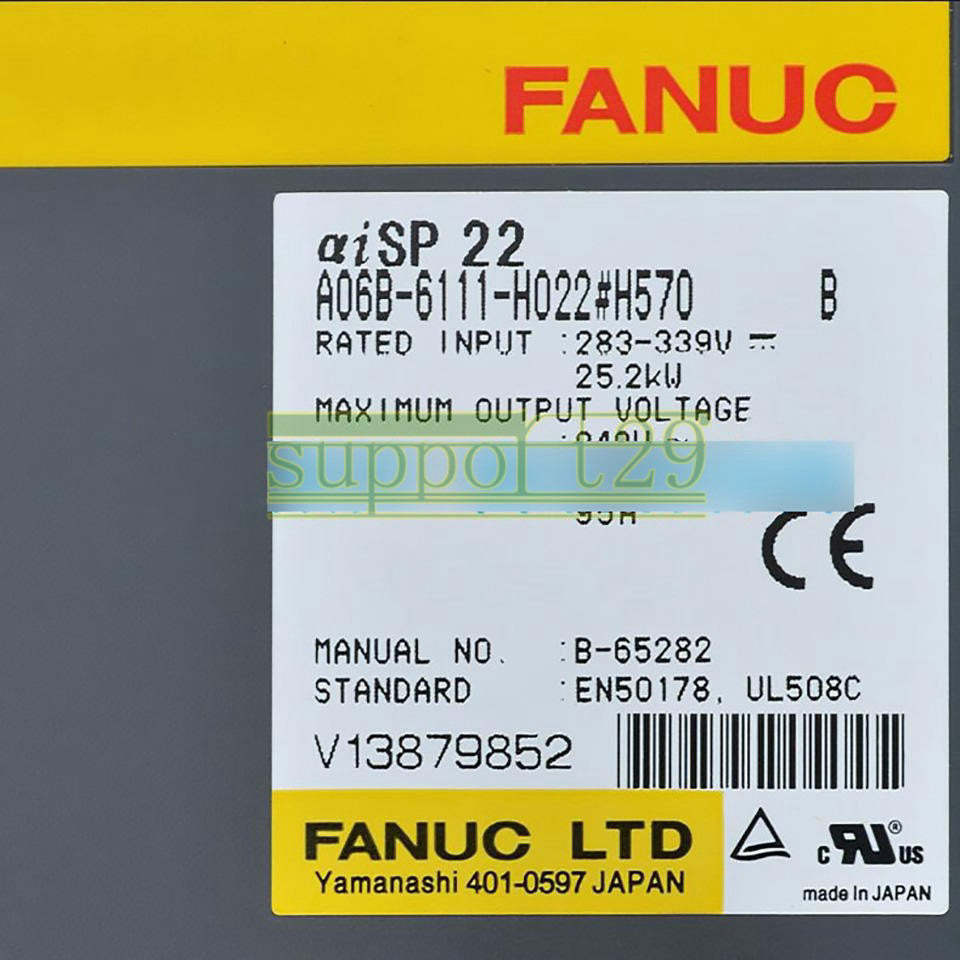1PCS NEW FANUC Servo Drive Amplifier A06B-6111-H022#H570 