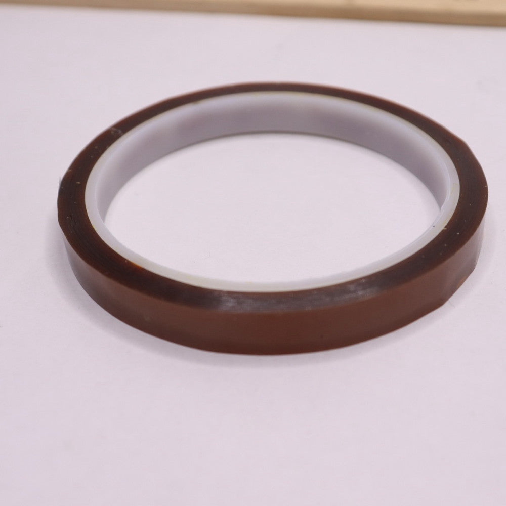 High Temperature Resistant Tape Polyimide Tea Color 10mm x 30m