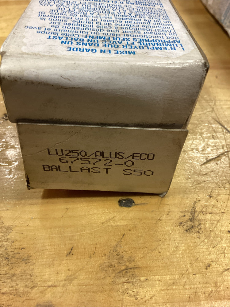 SYLVANIA BALLAST S50 LUMALUX LAMP HIGH PRESSURE SODIUM Lot Of 3