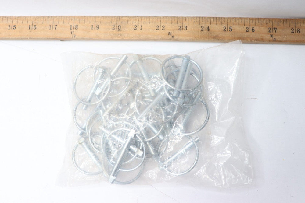 Sparex Value Round Linch Pin Silver 6mm S.37 