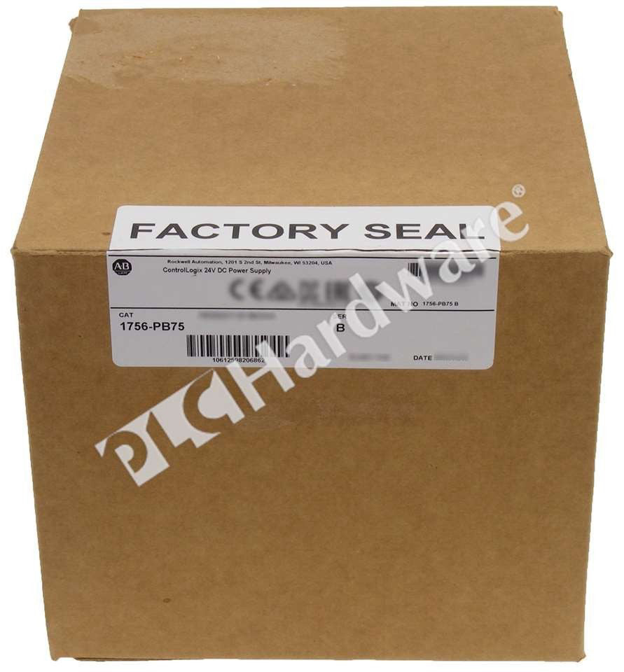 Surplus Open Allen Bradley 1756-PB75 /B ControlLogix Rack Mount 13A@5V 18-32VDC