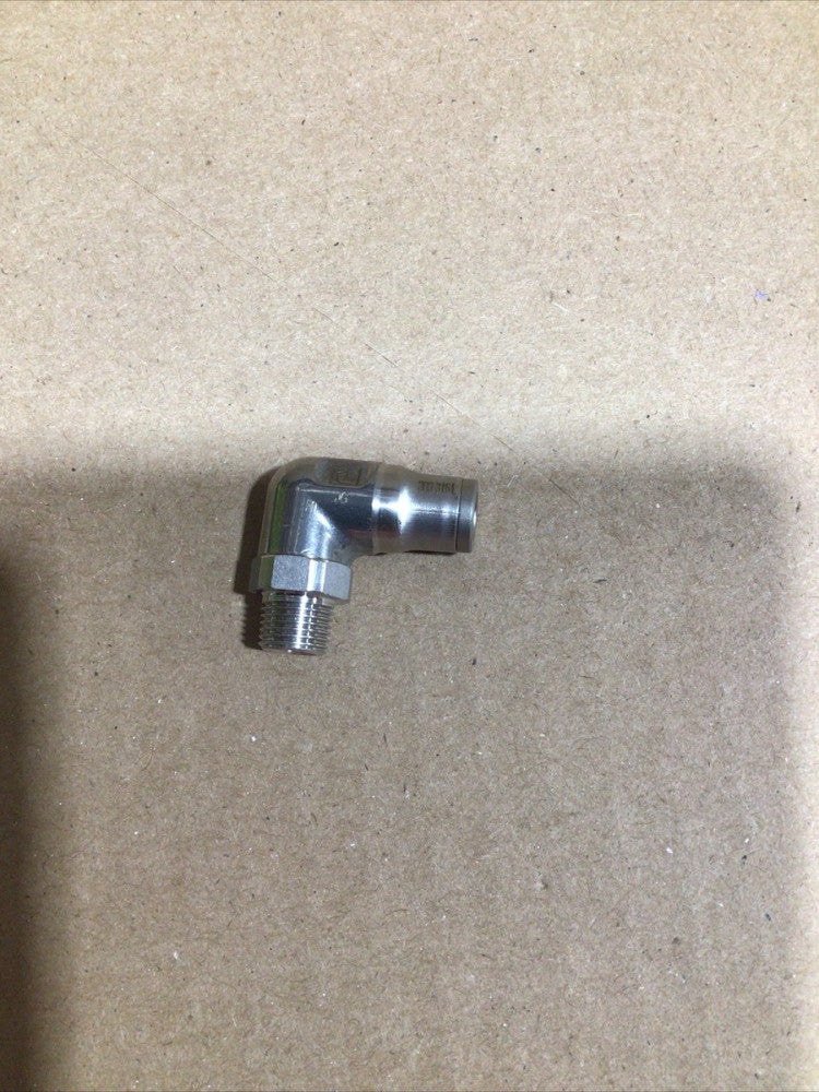 303/316L Stainless Steel Push-In Fitting Elbow NOS