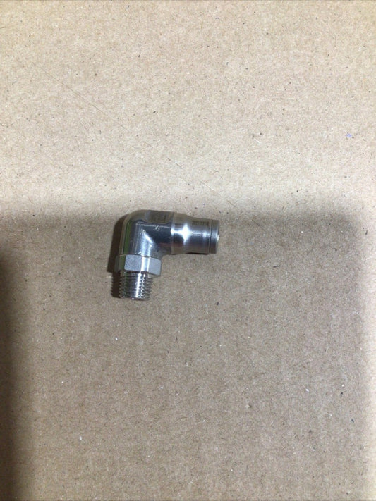 303/316L Stainless Steel Push-In Fitting Elbow NOS