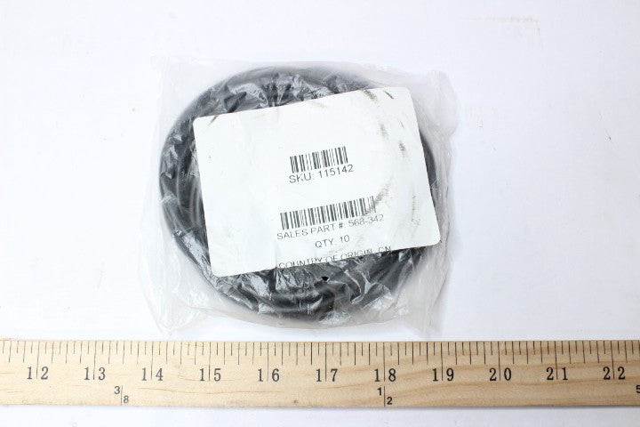 Pneumatic O-rings 3-5/8" x 4" 568-342 10-Pack