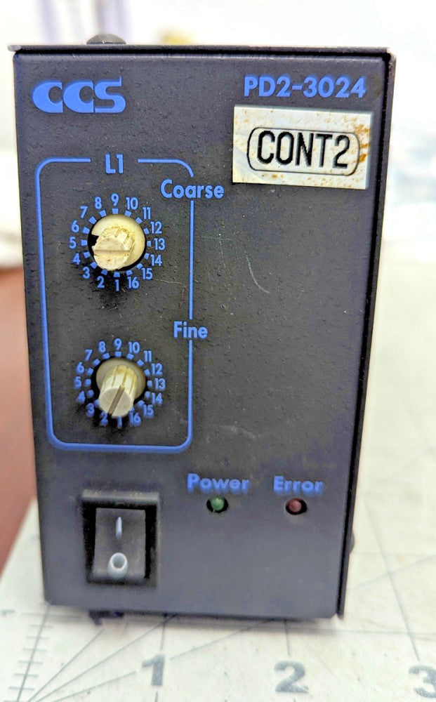 CCS PD2-3024(A) Light Source LED POWER SUPPLY Tested Working Pull [Z3B9]