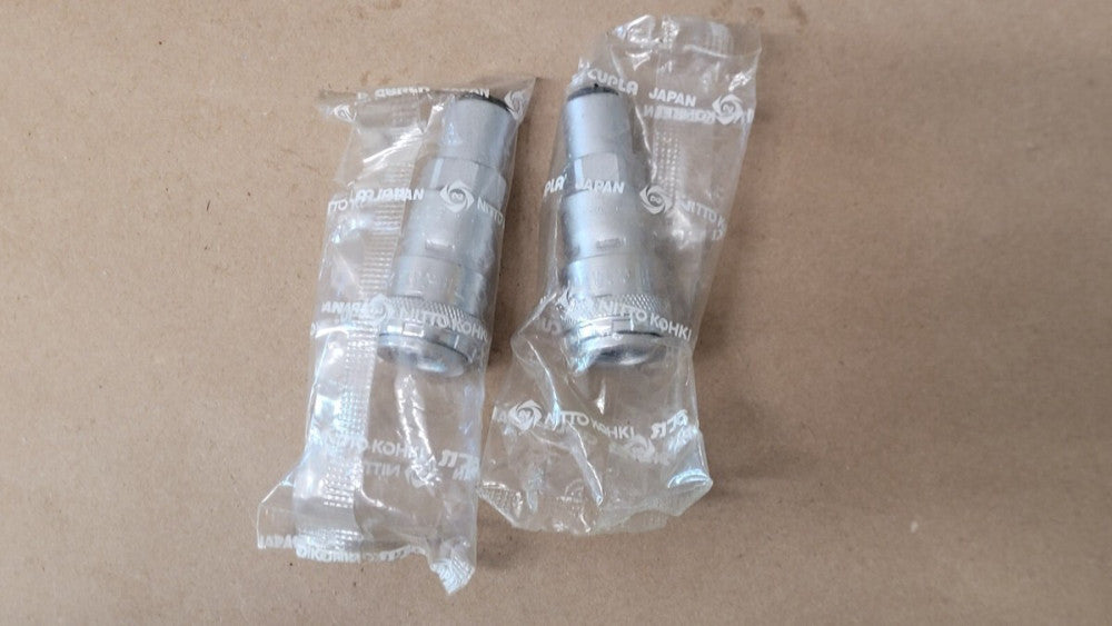 Lot of 2 Nitto Kohki HI-CUPLA 200 80SC Couplings
