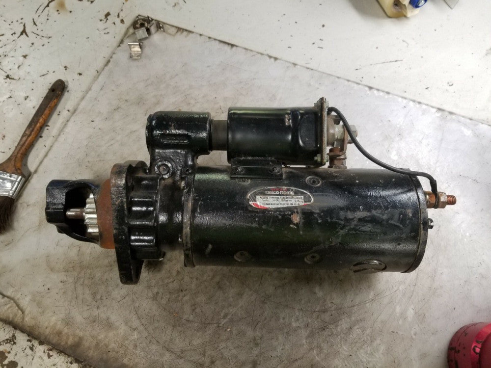 REBUILT DELCO REMY 10461047 STARTER FOR FORKLIFT FORKTRUCK 24 VOLT 11 TEETH
