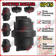 6Pcs Bottom Track Roller for CATERPILLAR CAT 302.4D Excavator Undercarriage -HOT