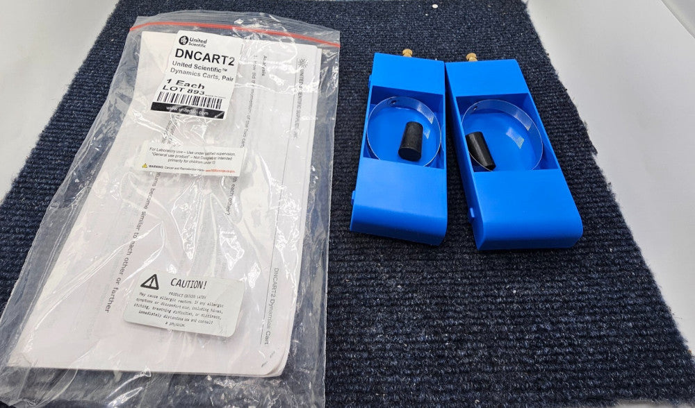 United Scientific DNCART2: Supplies Dynamics Carts  For Lab Use